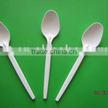 disposable colorful plastic spoon