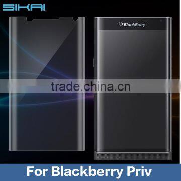 New List Full Cover 3D curved Anti- Scratch Clear Glass Screen Film For Blackberry Priv Scrector For Blackberry Priv Screen Film
