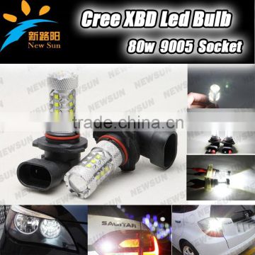 C ree 9005 HB3 80w 9005 c ree led 80W C REE Auto Car light dayting Running light fog lights