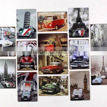 Europe art vintage tin signs, bus ,car metal plaque,hanging advertising tin signs