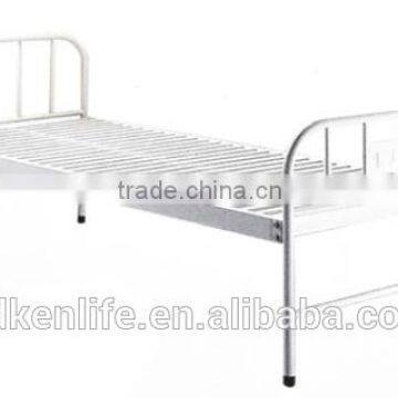 Steel bed Hospital Bed With Two Revolving Levers