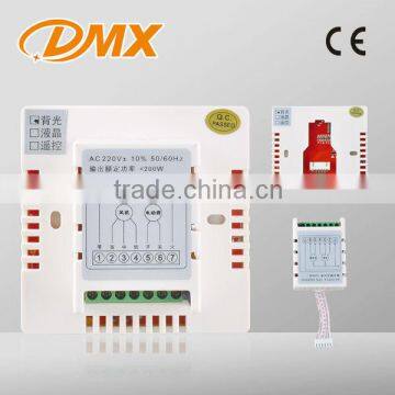 LCD Display Digital Room Thermostat For Window Air-conditioner