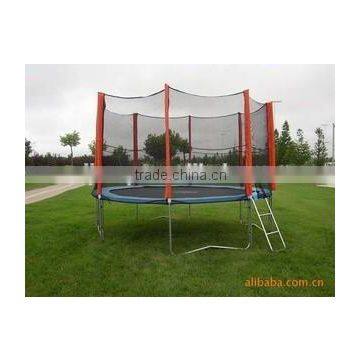 14ft hot sale trampoline with ladder