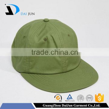 Daijun New Design OEM Hot Sale 100%Cotton Metal Buckle Plain Men Custom Cricket Baggy Green Caps