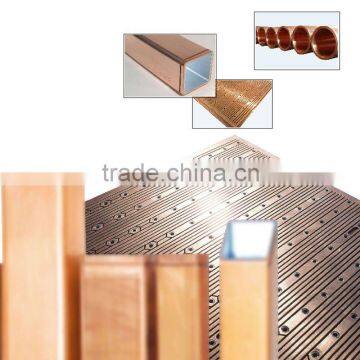 R3.5-14m copper mould tube for continuous casting machine