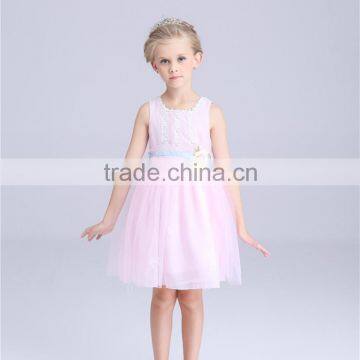 Bulk buy from china popular new design summer 2014 girl print dress brand