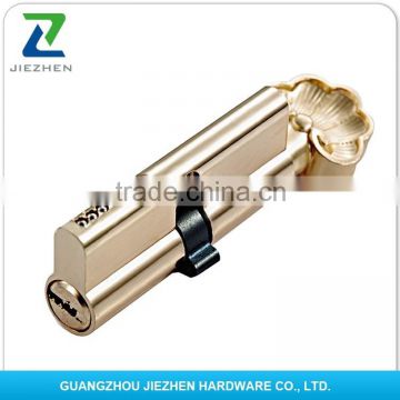 turn normal computer brass handle master euro profile tubular key door round rim high security locks cylinder