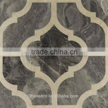 Fashional Genesis grey composite marble for flooring design