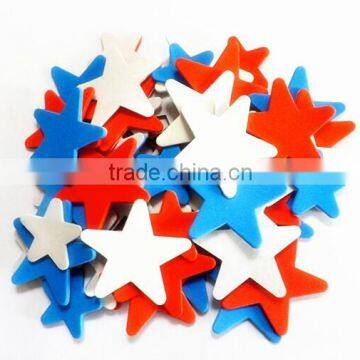 Star eva foam shaped sticker,wall decor sticker