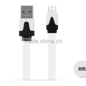 1M 2M 3M Flat Micro USB Data Sync Cable Charger for Samsung Galaxy HTC SONY LG