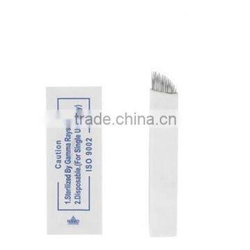 Dia 0.2mm 0.25mm Pin U Shape Microblading Needles for Permanent Makeup photo-3