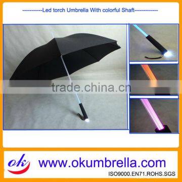 21"x8k promotional led umbrella from Chinese factory