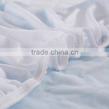 Natural Color Knitted Waterproof Bed Bug Mattress Cover photo-4