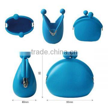 Wholesale silicone coin purse with customized logo silicone custom coin purse