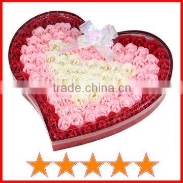 Classic 100pcs scented soap wedding gift/soap flower wedding gift
