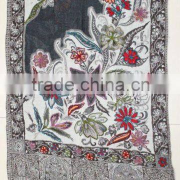 Wool Embroidery Shawls scarf/winter wool shawls