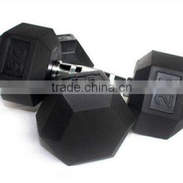 High Quality Bodybild Aerobic Hexagon Dumbbell With Nature Rubber Coated photo-5