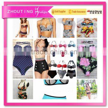 BSC061 Hot sexy short girl image fission pure triangle bikini swimwear