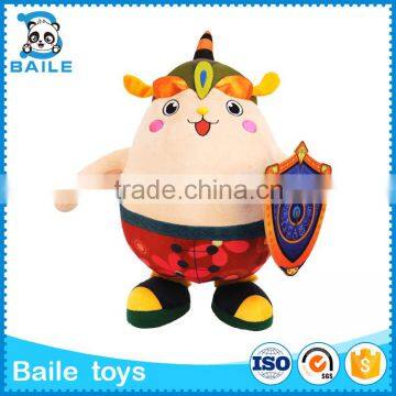 New year doll hot sale cartoon stuffed character custom plush toy