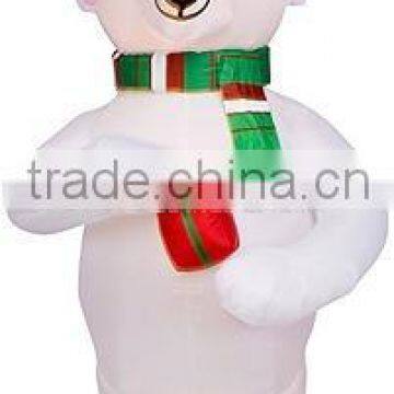 inflatable polar bear