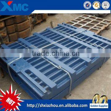 For animal feeds Crusher Spare Parts Jaw Plate with offering of price list