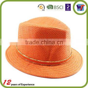 Fedora Trilby Cap Cowboy Summer Beach Sun Straw Hats photo-5