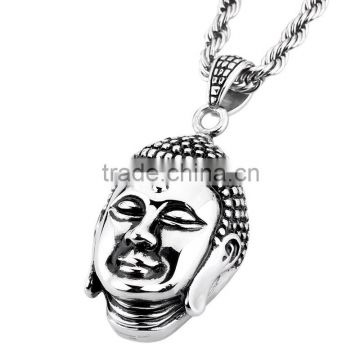 Best sell fashion design hot stainless steel buddha pendant