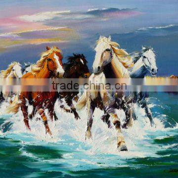 decorative horse painting/ canvas paintings / handmade oil paintings