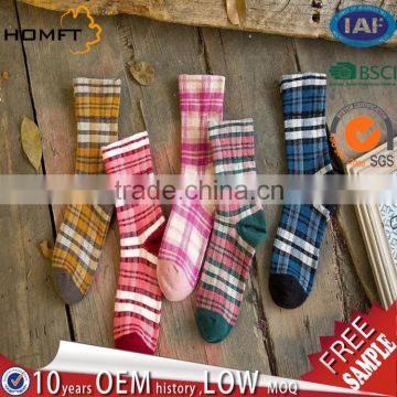 Folk style autumn&winter cotton socks retro lady wind