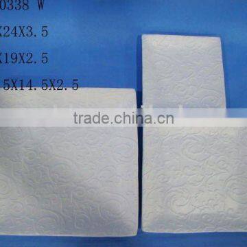 Christmas Pottey Gift Plate