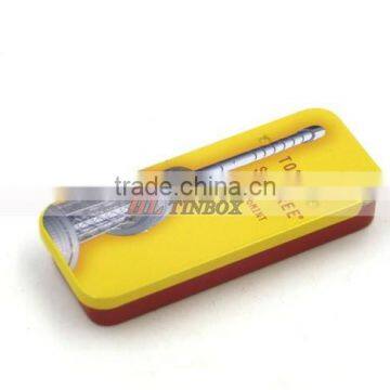 Chewing Gum Mint Tin Can with Sliding Lid