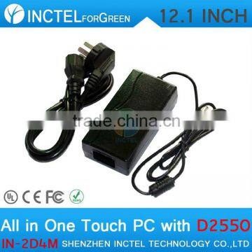 12.1 Inch Intel Dual Core D2550 1.86Ghz All-IN-One Touchscreen 1024*768 4:3 LED Panel PC With Win.7 XP photo-5