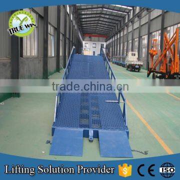 Hot sale True win High safety performence easy to operate Yard Ramp for sale