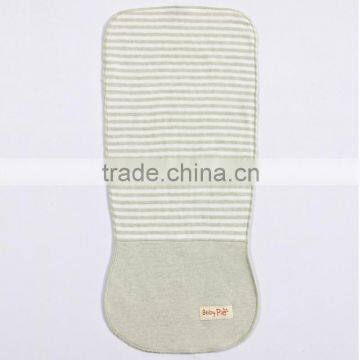GOTS organic 100% cotton baby bibs, baby sweatband , towels L.Green