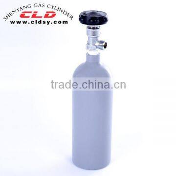 High pressure aluminum cylinder for gas, seamless cylinder 2014 model