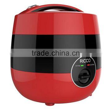 All plastic cute rice cooker in red 1L~1.2L