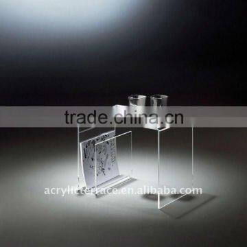 Manufacturing Frosted Perspex/Acrylic end table LZ1310080726