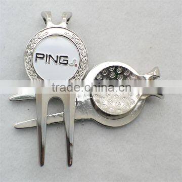 Hot sale golf tool with label, golf fork with label, golf accossory with label