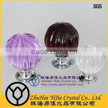 Pumpkin Style Clear Special Furniture Glass Knob photo-6