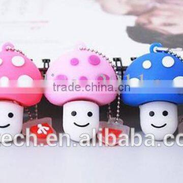 special gift mushroom usb flash drive of 2GB/4GB for holiday promo