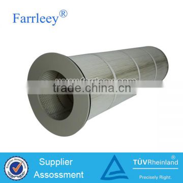 Farrleey pleated dust collection cartridge filter