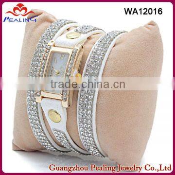 Hot Selling Rhinestone branded lucky digital sport watch