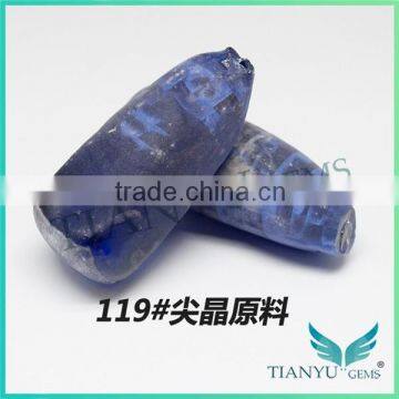 Best factory price raw material 119# spinel rough sapphire stone