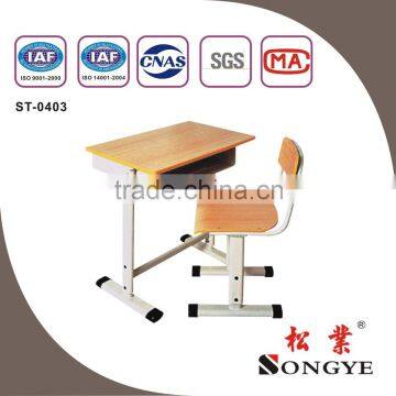 Adjustable Single Student Desk & Chair,Classroom Table and Chair,Student Table and Chair