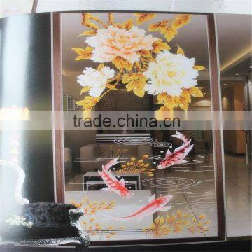 decorative art glass for partition