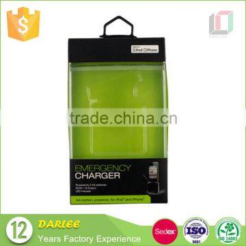 battery powered emergency charger package box for iphone ipod