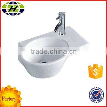 bathroom ceramic wall hung washing basin