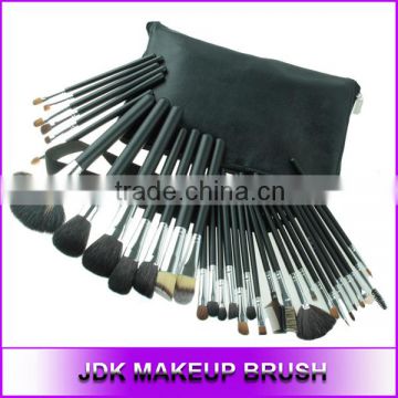 Professional 32 piece makeup brush set 32 piece brush set with Ziploc makeup bag for makeup aritist