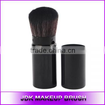 Hot sale Retractable hair kabuki powder brush custom logo retractable kabuki makeup brushes