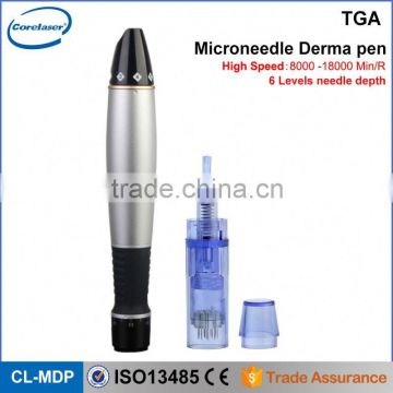 Adopt disposable needles ODM Service Electric Microneedle Anti wrinkle Electric Derma Pen